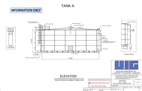 uig bolted storage tanks drawings  specs uig tanks