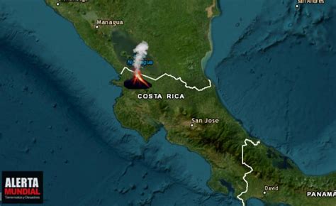 El Volc N Rinc N De La Vieja En Costa Rica Registr Dos Erupciones