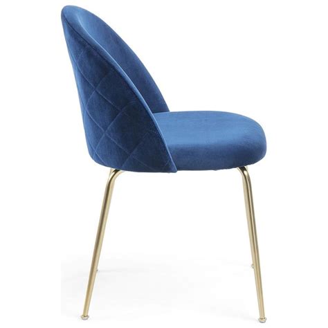 Mystique Visitor Chair With Gold Frame Empire Furniture