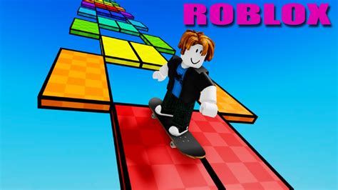 Roblox Skateboard Obby World Youtube