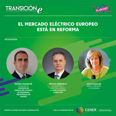 El Mercado ElÉctrico Europeo EstÁ En Reforma Cener Centro Nacional De Energías Renovables