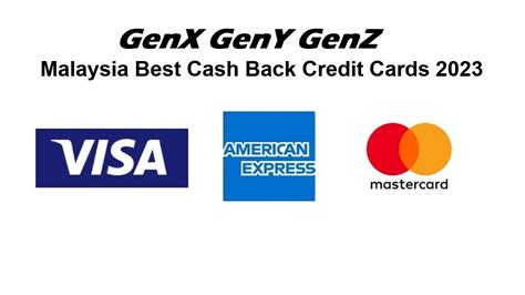 Malaysia Best Cash Back Credit Cards Youtube