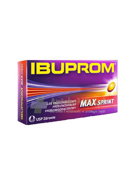 Ibuprom MAX Sprint 400mg 10 kapsułek miękkich