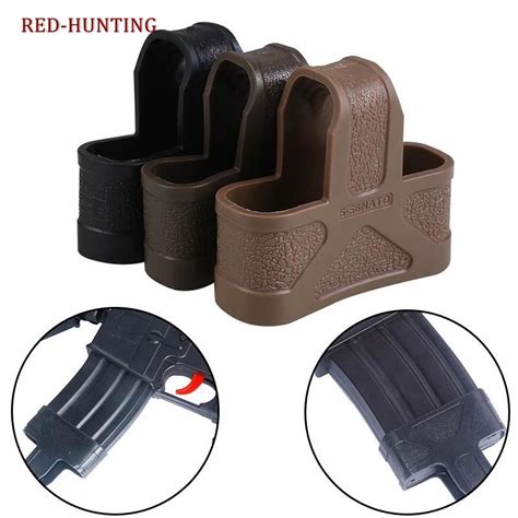 Hunting 556 Fast Mag Rubber Grip Glove Glock 1726 And 1911 Pistol Gun