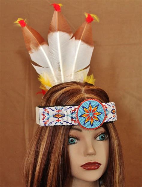 Imitation Native American Headband Inh109 Ebay