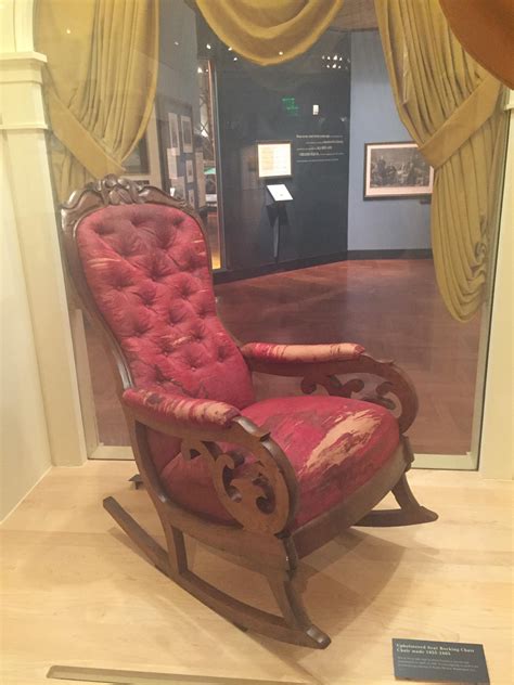 Abraham Lincoln Assassination Chair