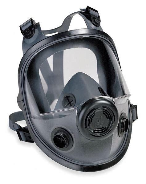 Honeywell North Full Face Respirator Elastomer Hook And Loop 4 Point