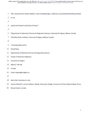 Fillable Online Title Assessment Of Carbon Dioxide Carbon Dioxide