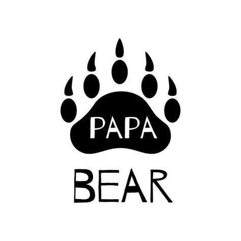 Papa Bear Logo Vector Art, Icons, and Graphics for Free Download