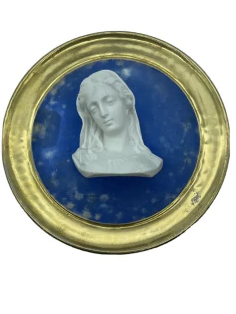 Portrait De La Vierge Dans Le Go T De Sevres M Daillon En Biscuit Fa On