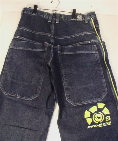 vintage JNCO raver jeans New unworn Reactor Jean 90s 36 waist