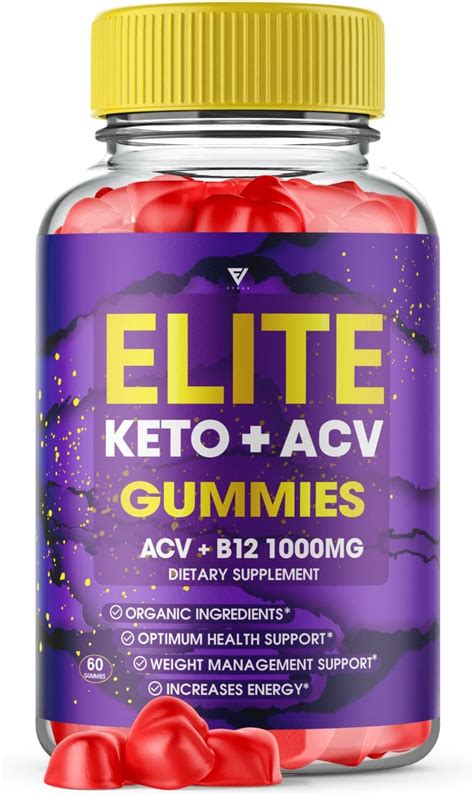 Elite Keto Acv Gummies Advanced Weight Loss Supplement Gummies