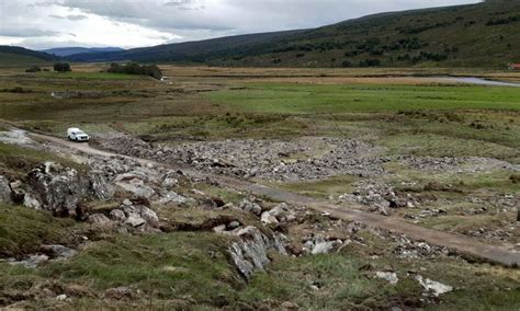 Highland Landslide That Left Homes Isolated For Four Days Is Cleared