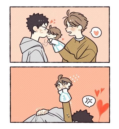 Iwaoi Cute Kiss Iwaoi Cute Haikyuu Manga Haikyuu Anime Haikyuu Funny