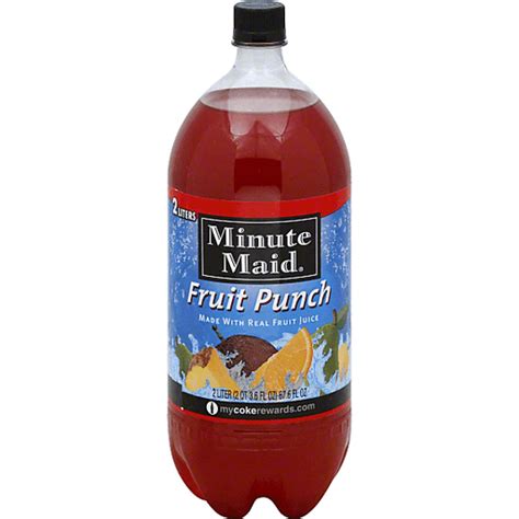 Minute Maid Fruit Punch Beverages Edwards Food Giant