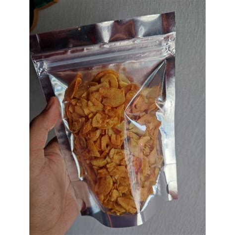 Garlic Crunchy Crispy Kerepek Bawang Putih Rangup Berpantang Food