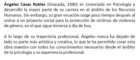 La andaluza Ángeles Casas galardonada por su cuento para romper con