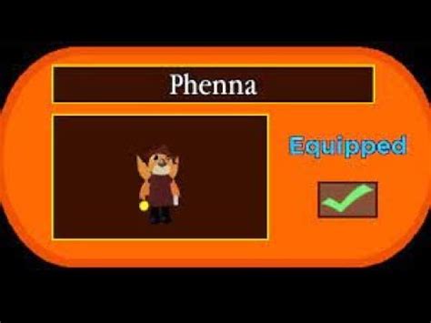 How To Get The Phenna Skin In Piggy Youtube