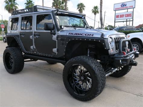 2015 JEEP WRANGLER UNLIMITED RUBICON 4WD SUSPENSION LIFT KIT CUSTOM ...