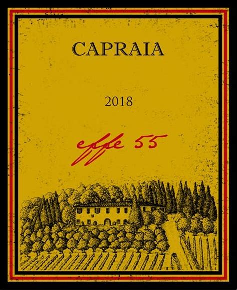 2018 Tenuta Di Capraia Chianti Classico Gran Selezione Effe 55 Italy