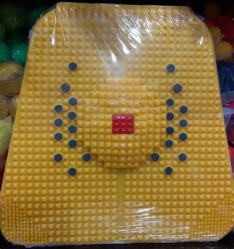 Yellow Plastic Acs Acupressure Mat Iv At Rs Piece In