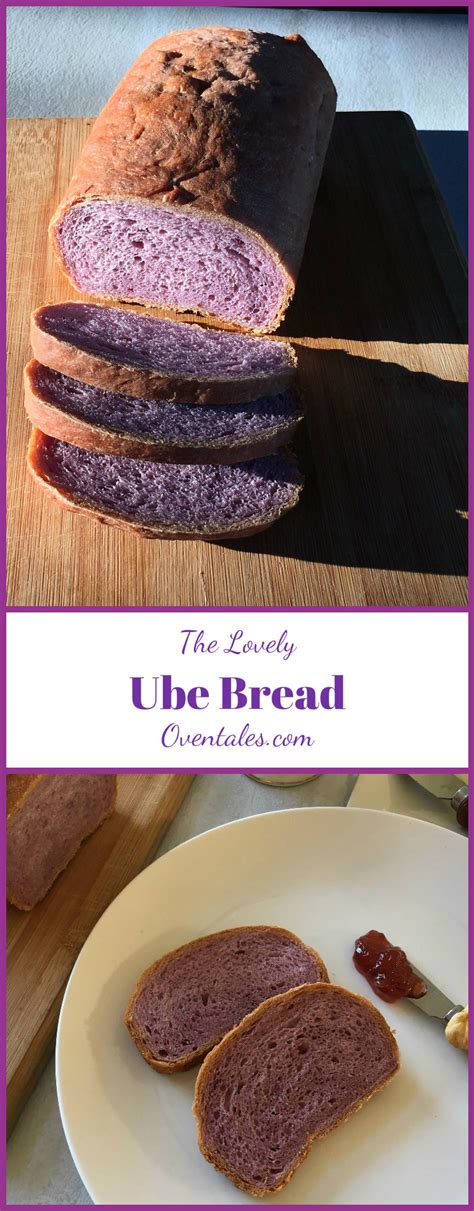 Ube Bread Purple Yam Bread