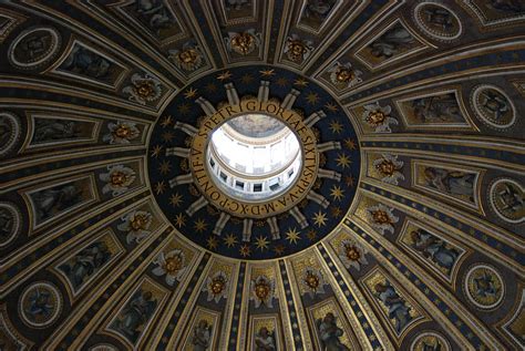 Bajo Foto En Angulo Techo Petrigloriaesixtvs Vaticano San Pedro