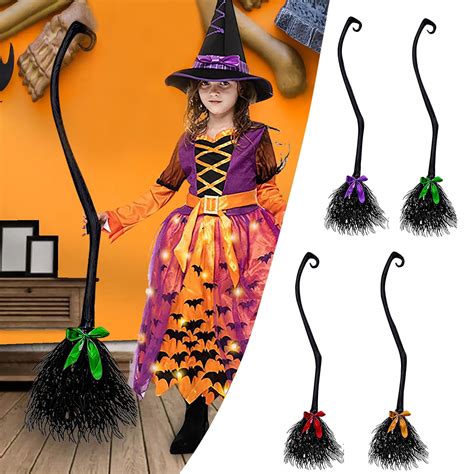 Halloween Broom,Animated Witch Broom,Halloween Party Decorations ...