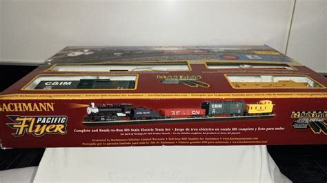 Bachmann Trains Pacific Flyer Ready To Run Ho Scale Train Set Model