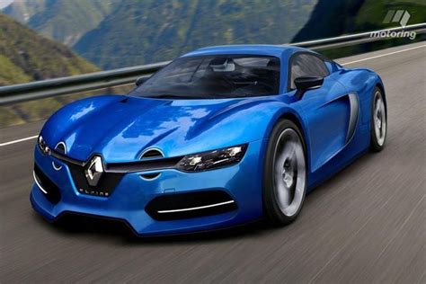 renaults upcoming alpine coupe  retro inspired sports car