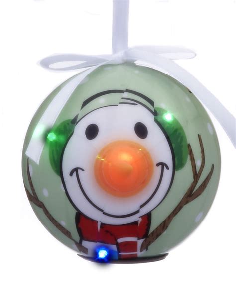 Carrot Nose Snowman | ChristmasOrnaments.com