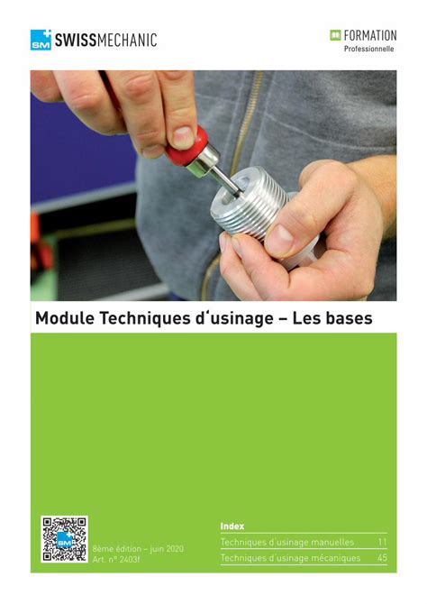 PDF Module Techniques Dusinage Les Bases DOKUMEN TIPS