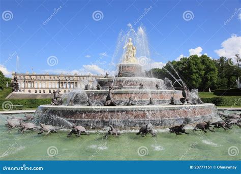 Herrenchiemsee palace stock image. Image of castle, baroque - 20777151