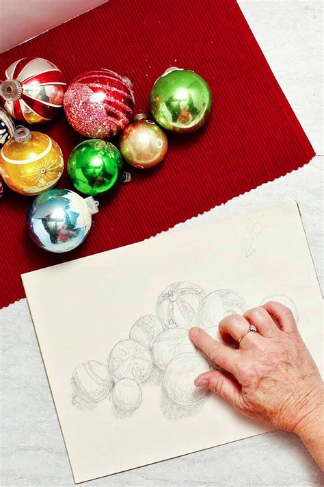 How To Draw Christmas Ornaments