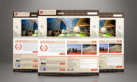 web design sample  behance
