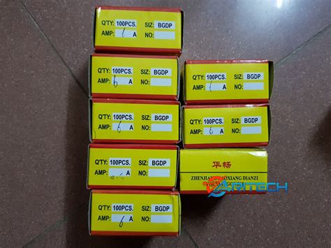 Hộp cầu chì ống thủy tinh 6A 250V 6x30mm F6AL250V (100 con)