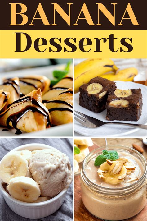 24 Banana Desserts Youll Go Bananas For Insanely Good