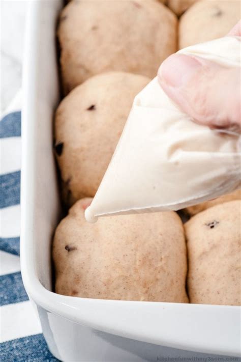 Homemade Hot Cross Buns Kitchen Fun With My Sons