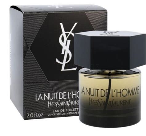 YSL La Nuit De L Homme 60ML EDT Yves Saint Laurent SPRAY FOR HIM