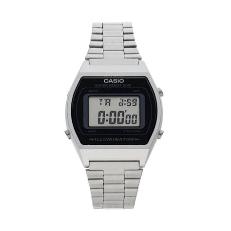 Uhr Casio Vintage B640WD 1AVEF Silberfarben Eschuhe De