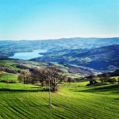 Lago Di Occhito Is A Lake In The Province Of Campobasso Molise And