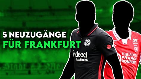 Eintracht Frankfurt 5 Transfers für Frankfurts Champions League