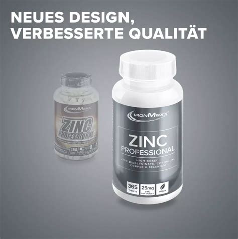 Zinc Professional 150 Kapszula IronMaxx Fitness Market Webáruház