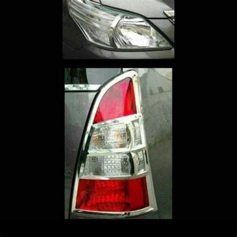 Paket Garnish Garnis List Lampu Depan Belakang Mobil Toyota Grand