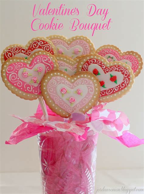 Valentine's Day Cookie Bouquet | Jordan's Easy Entertaining