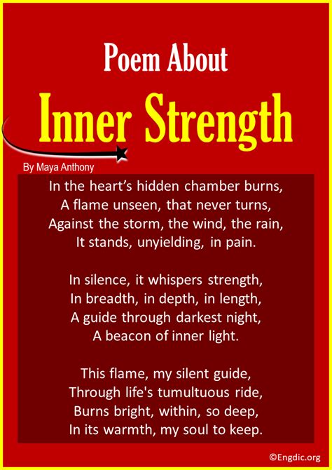 10 Best Short Poems About Inner Strength Engdic