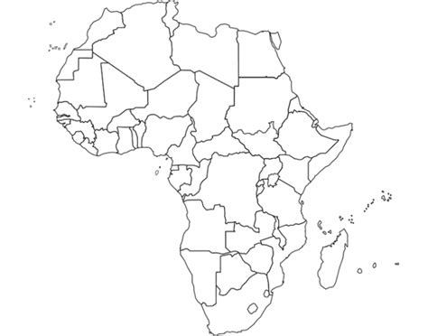 Africa Map Quiz - Countries