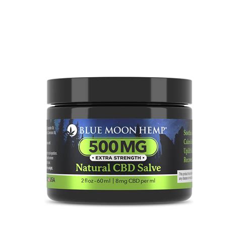 Cbd Salve Oz Natural Extra Strength Blue Moon Hemp Wholesale