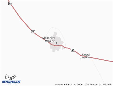 Michelin Makanchi Map Viamichelin