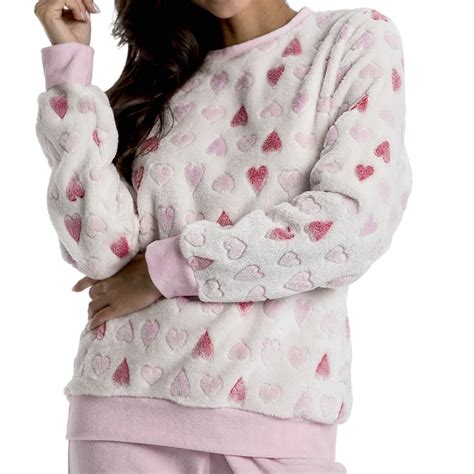 Pijama Peluciado Feminino
